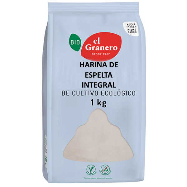 Harina Espelta Integral Bio 1Kg - El Granero